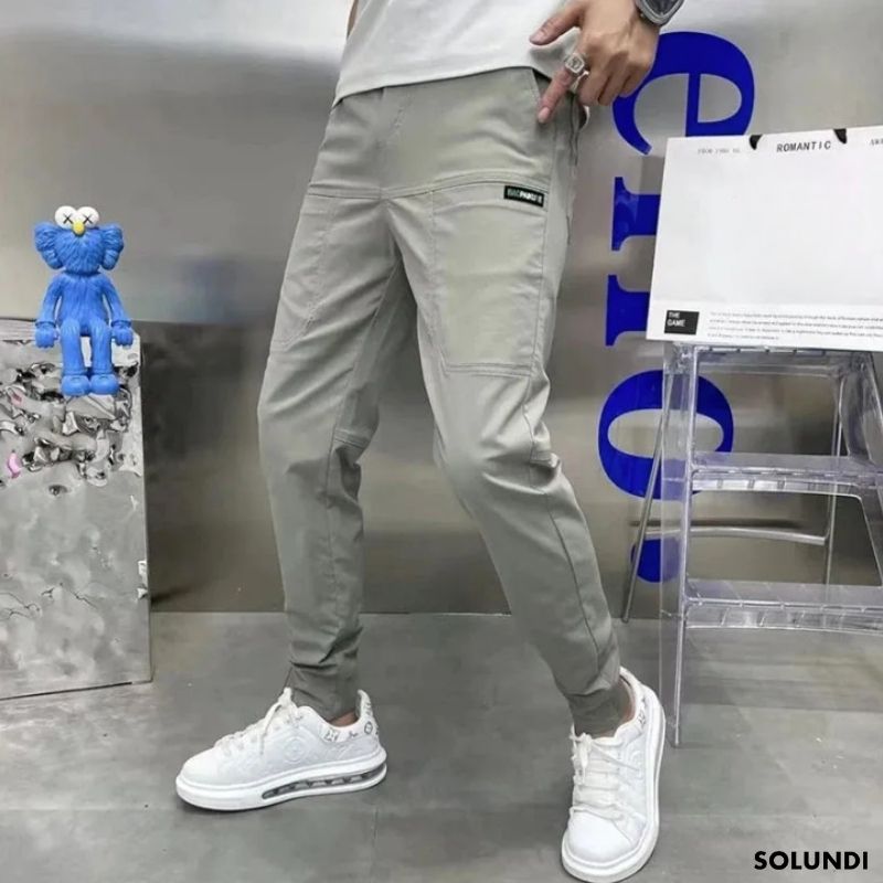 Lucas™ - Stretch Cargo Jeans voor heren | 50% KORTING ALLEEN VANDAAG - odelly.nl