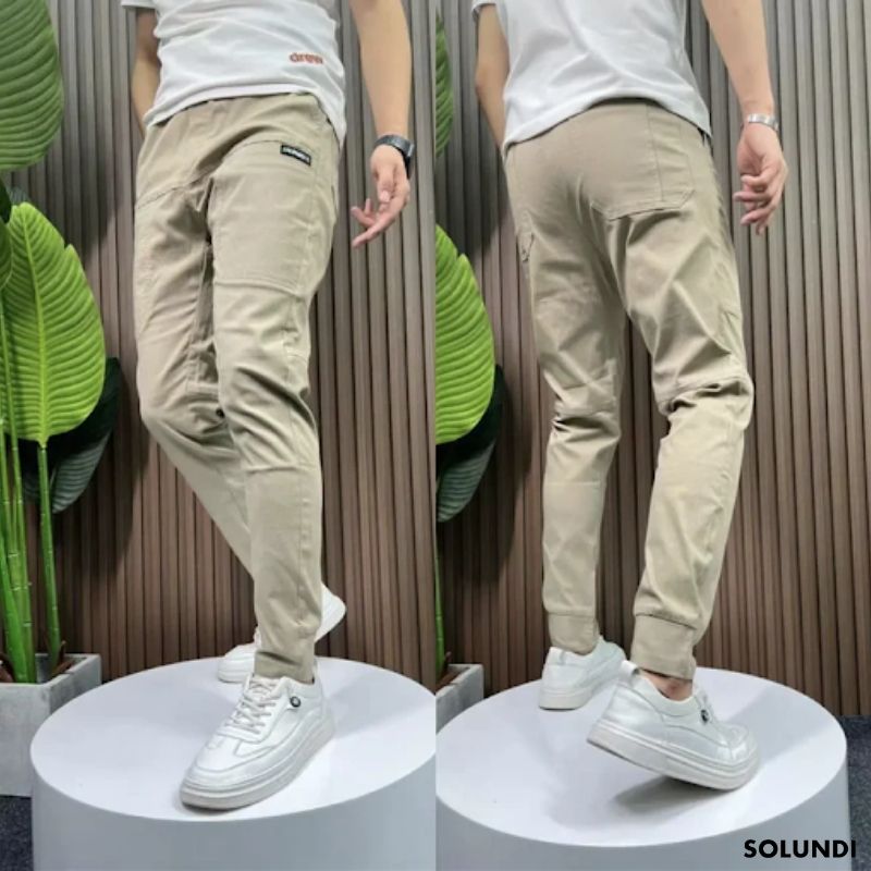 Lucas™ - Stretch Cargo Jeans voor heren | 50% KORTING ALLEEN VANDAAG - odelly.nl