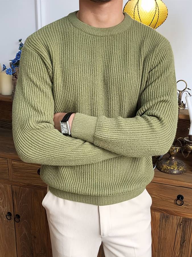 Lucas Trui | Klassieke heren sweater voor dagelijks comfort - odelly.nl