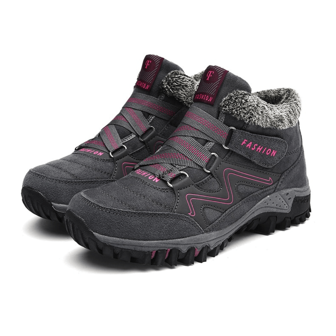 Lucas Wandelschoenen | Warme winterwandelschoenen met anti - slip zool voor heren - odelly.nl