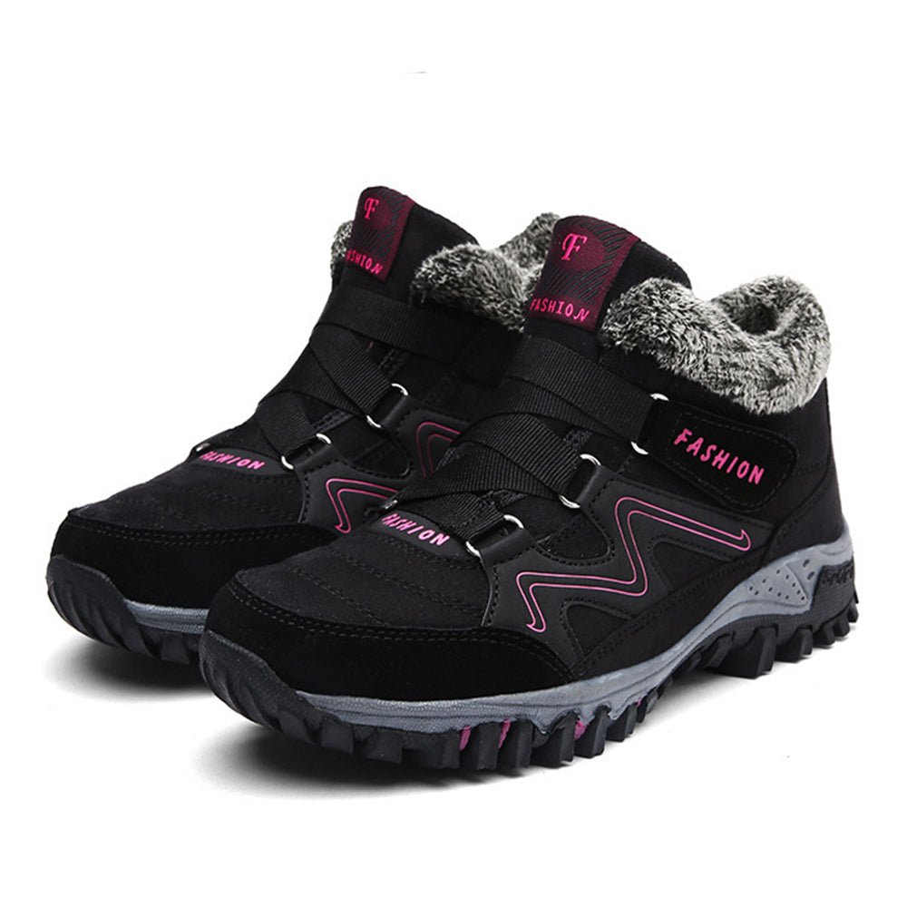 Lucas Wandelschoenen | Warme winterwandelschoenen met anti - slip zool voor heren - odelly.nl
