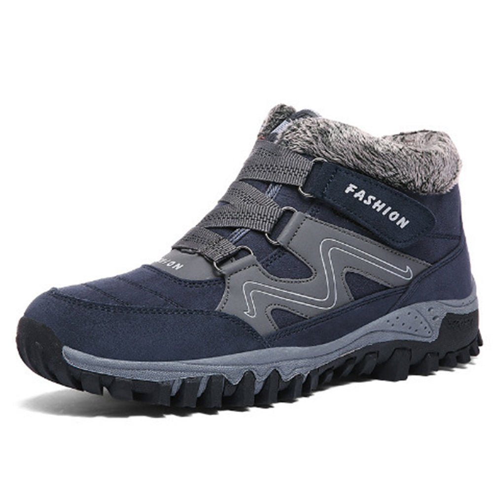 Lucas Wandelschoenen | Warme winterwandelschoenen met anti - slip zool voor heren - odelly.nl
