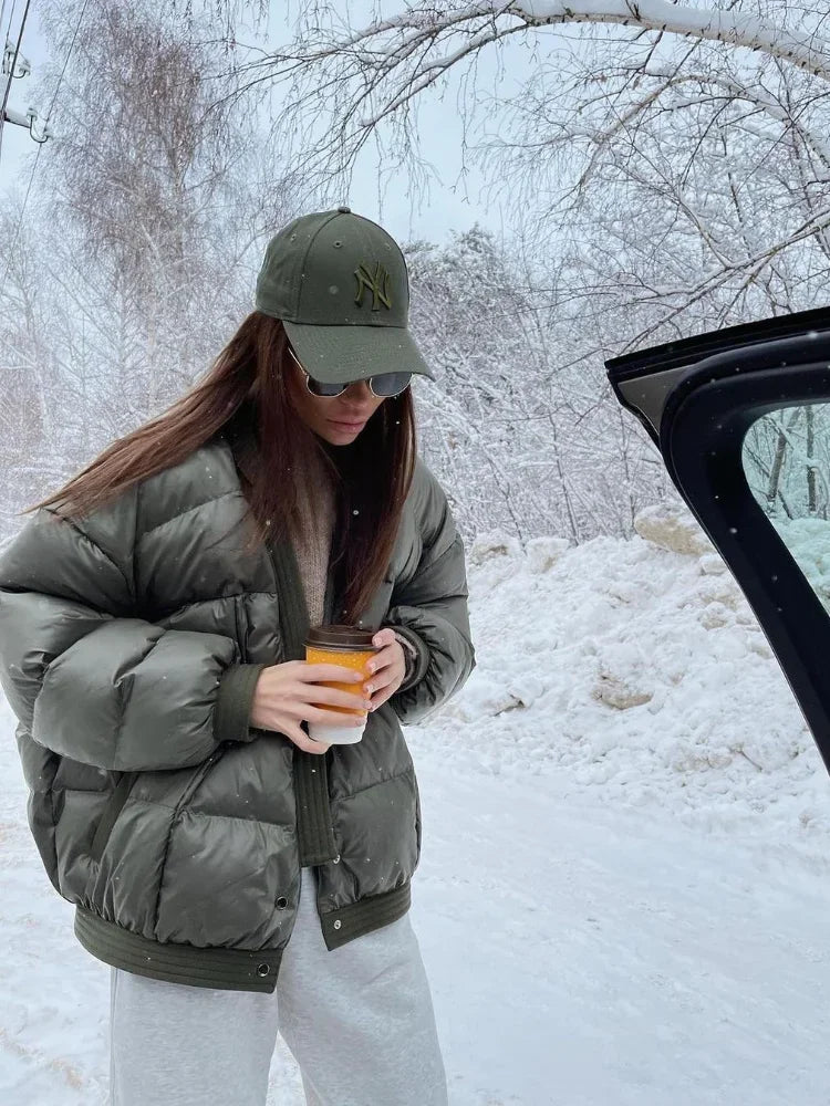 Nikki Puffer | Oversized padded puffer voor dames - odelly.nl