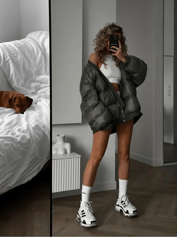 Nikki Puffer | Oversized padded puffer voor dames - odelly.nl