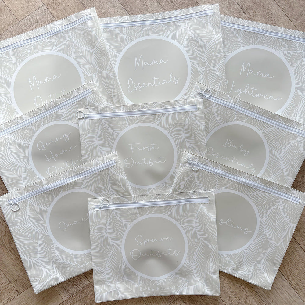 Ziekenhuistas Organizers – Beige Blad