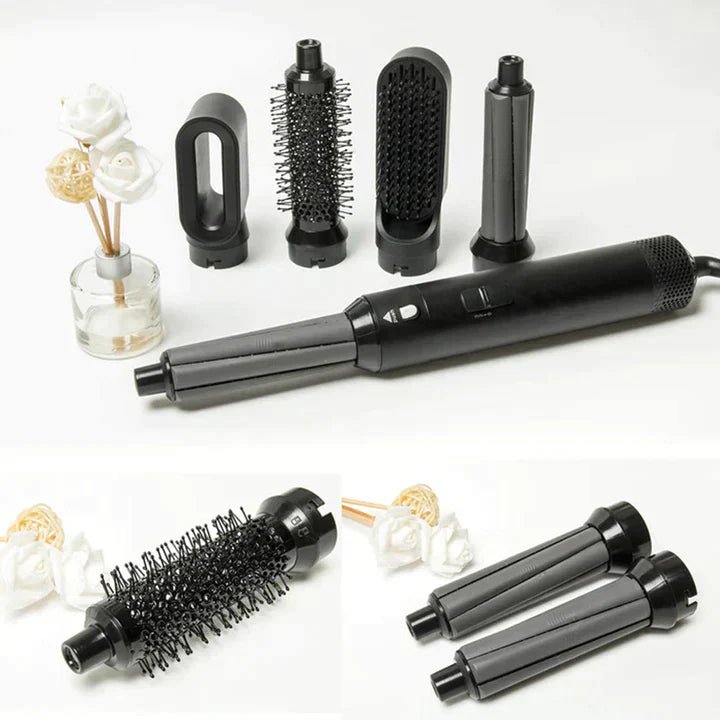 OmniStlyle™ 5 in 1 Hairstyler - Creëer een stralende look met de ultieme haarstyler! - odelly.nl