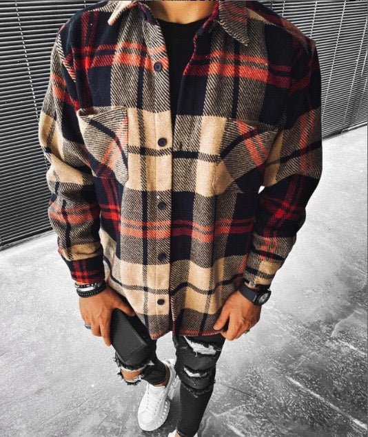 Oscar Overshirt | Elegante en unieke heren overhemd - odelly.nl
