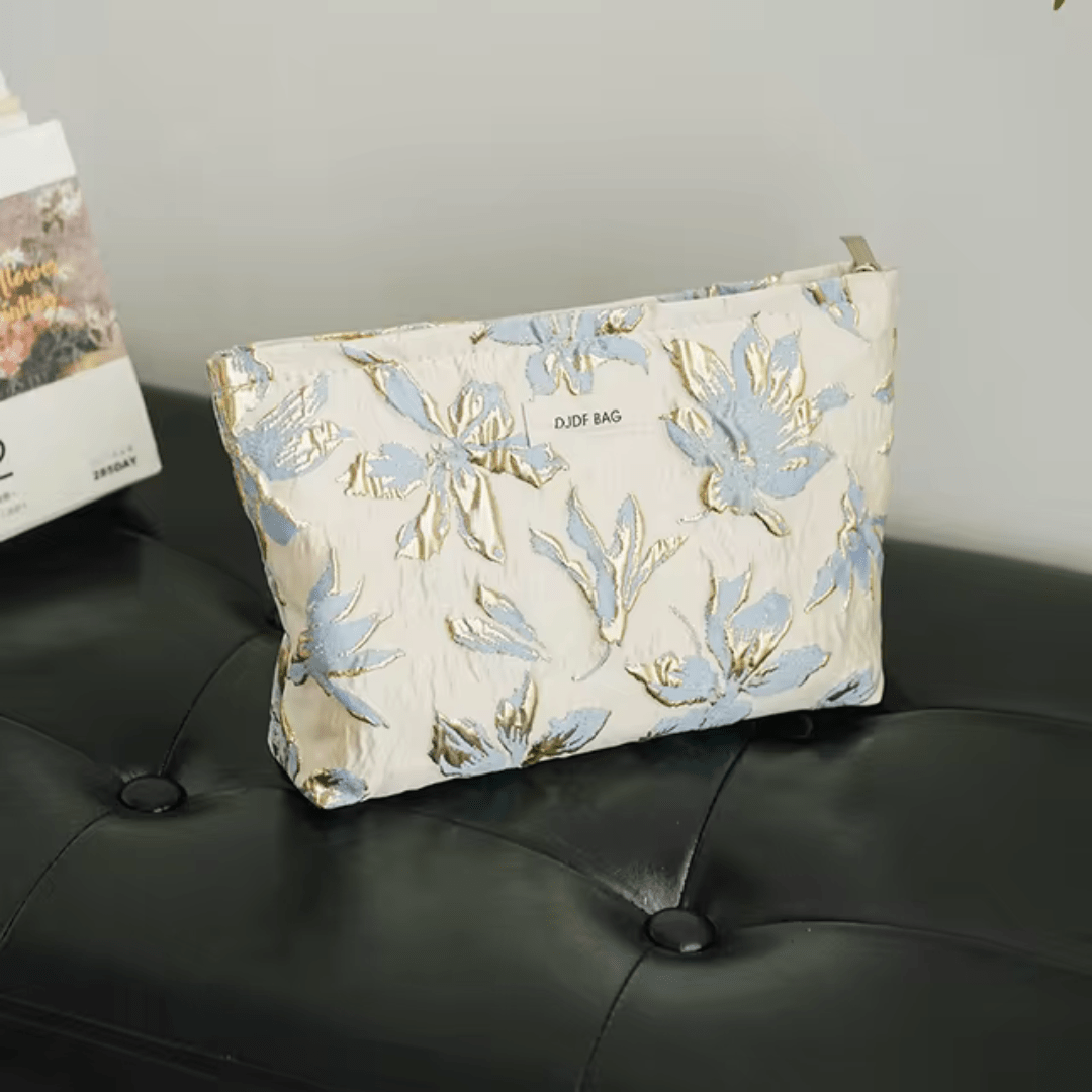 Puck - Reisorganizer met Bloemendesign - odelly.nl
