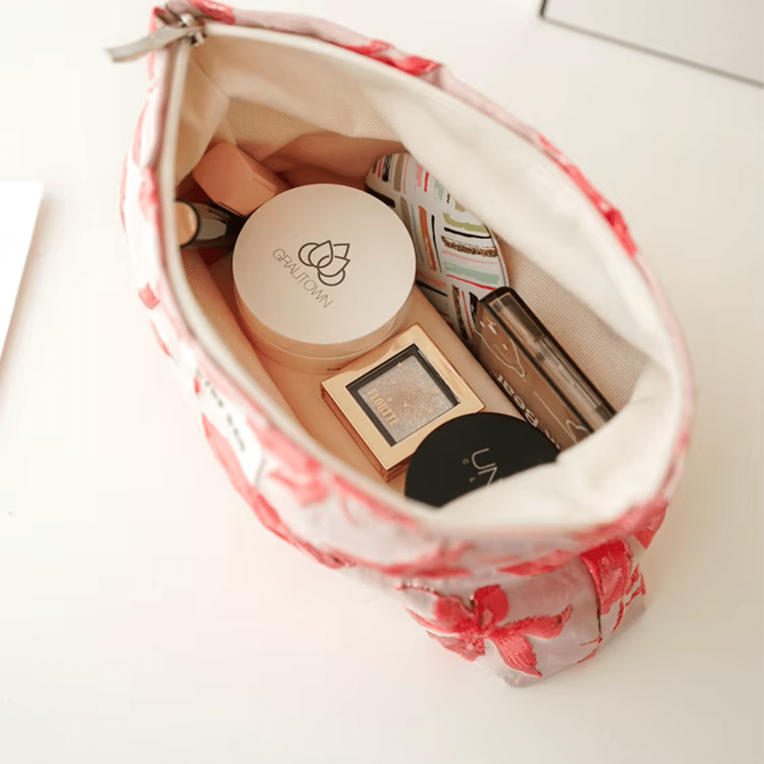 Puck - Reisorganizer met Bloemendesign - odelly.nl