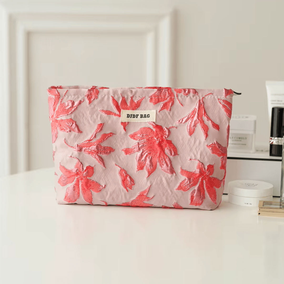 Puck - Reisorganizer met Bloemendesign - odelly.nl