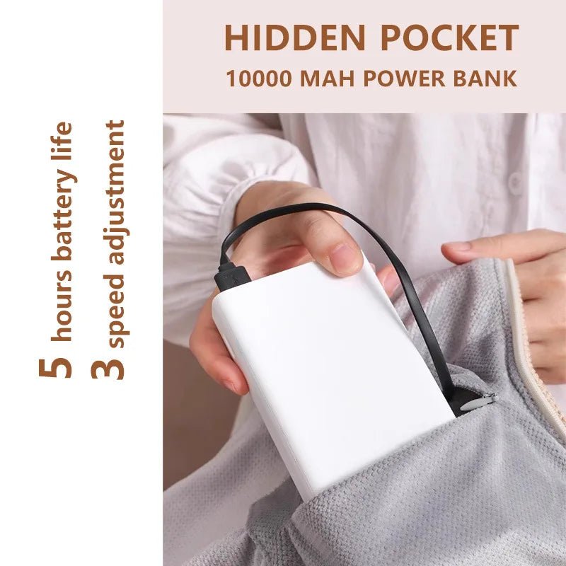 Rechargeable USB Winter Travel Heating Blanket - odelly.nl