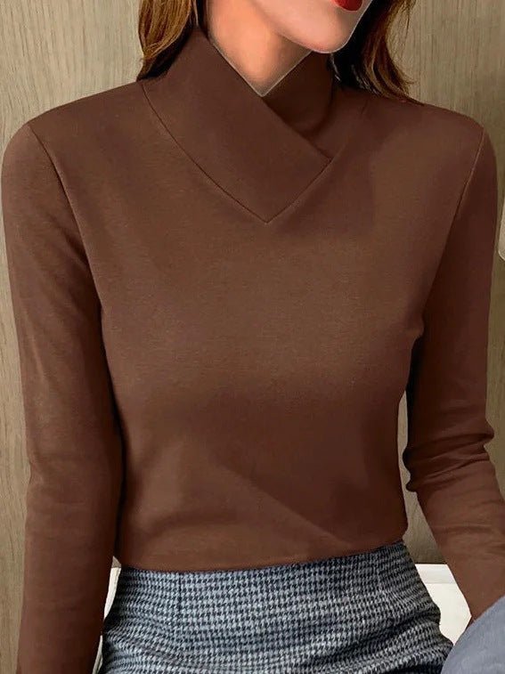 Shelby™ - Elegante Coltrui met Hoge Kraag - odelly.nl