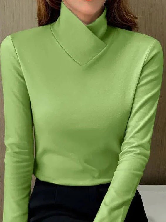 Shelby™ - Elegante Coltrui met Hoge Kraag - odelly.nl