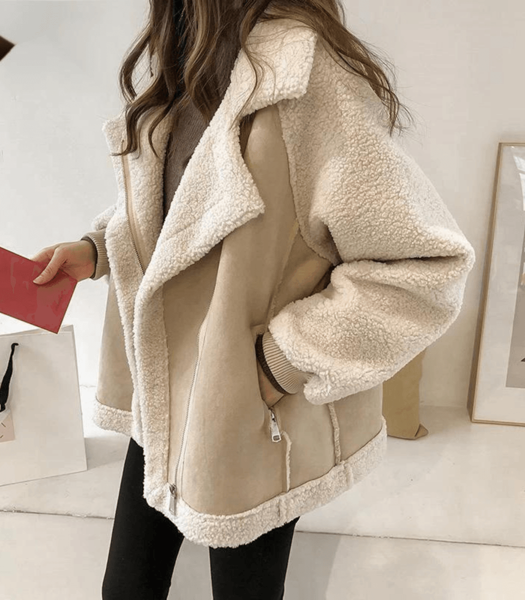 Sophie Jas | Oversized teddyjas voor dames, warm en comfortabel - odelly.nl
