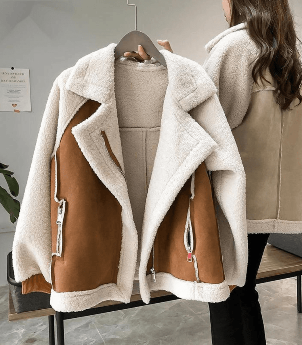Sophie Jas | Oversized teddyjas voor dames, warm en comfortabel - odelly.nl