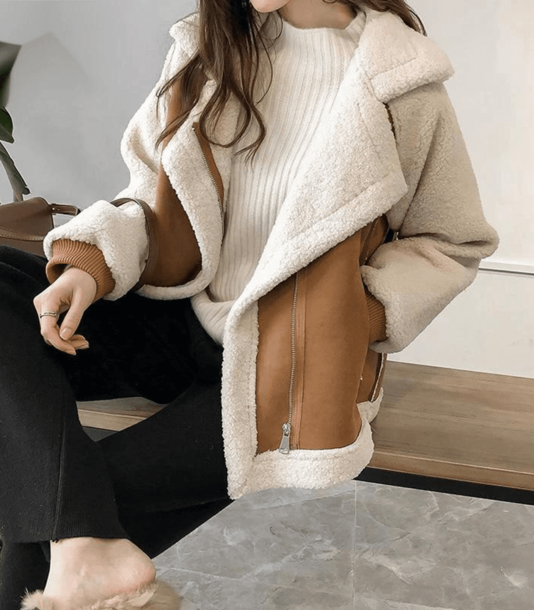Sophie Jas | Oversized teddyjas voor dames, warm en comfortabel - odelly.nl