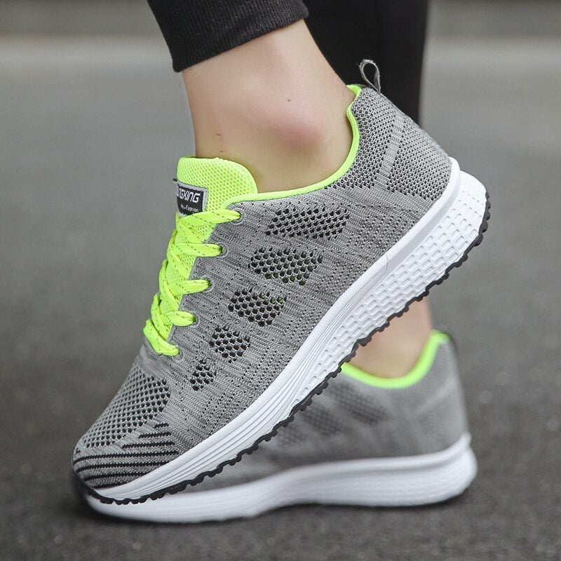 Sophie Sneakers | Lichtgewicht ademende hardloopschoenen met mesh voor dames - odelly.nl