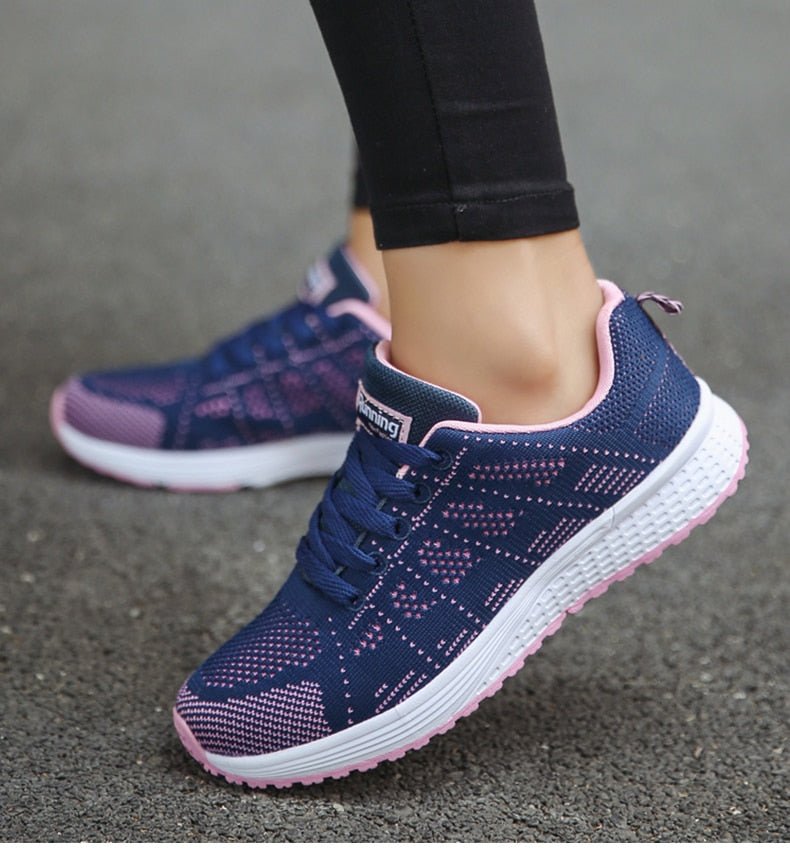 Sophie Sneakers | Lichtgewicht ademende hardloopschoenen met mesh voor dames - odelly.nl