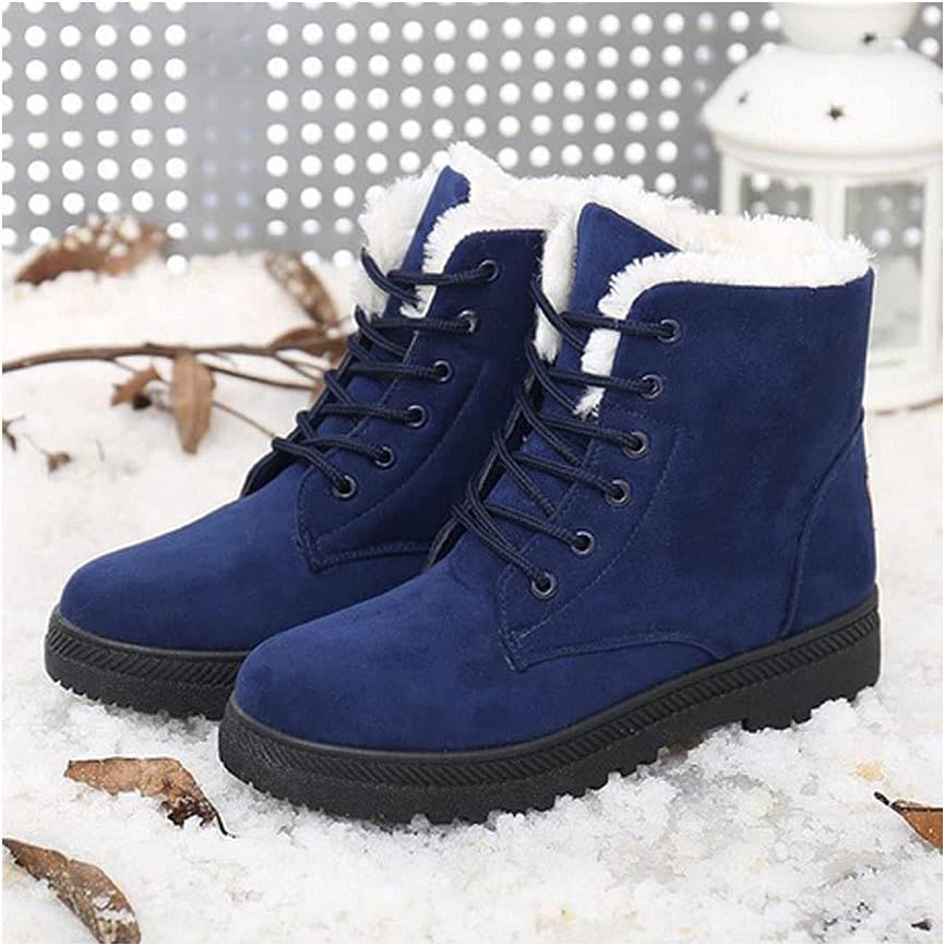 Sophie Snowboots | Antislip sneeuwlaarzen met veters voor dames - odelly.nl