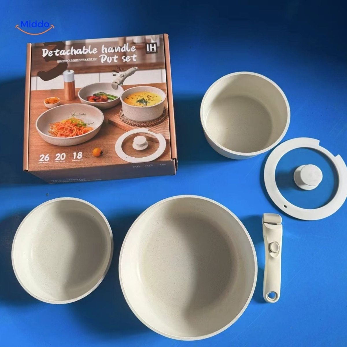 StoneChef™ Pannenset | Duurzaam, Anti - aanbak en Stijlvol Koken - odelly.nl