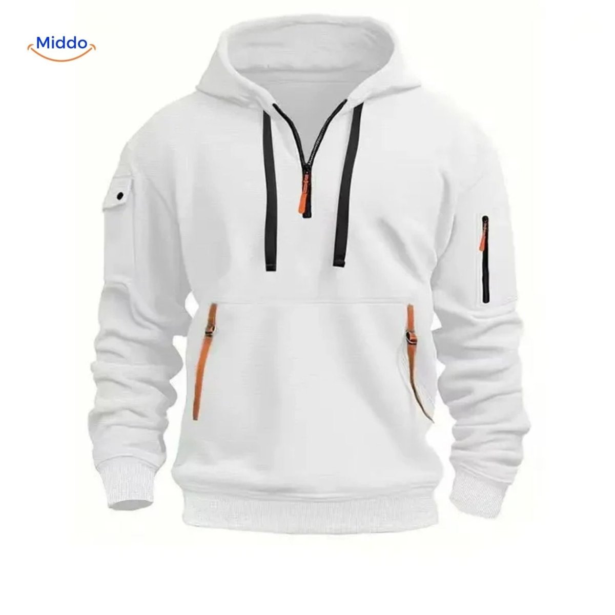 Thom™ Hooded Pullover | Comfort, Duurzaam, Stijlvol en Praktisch - odelly.nl