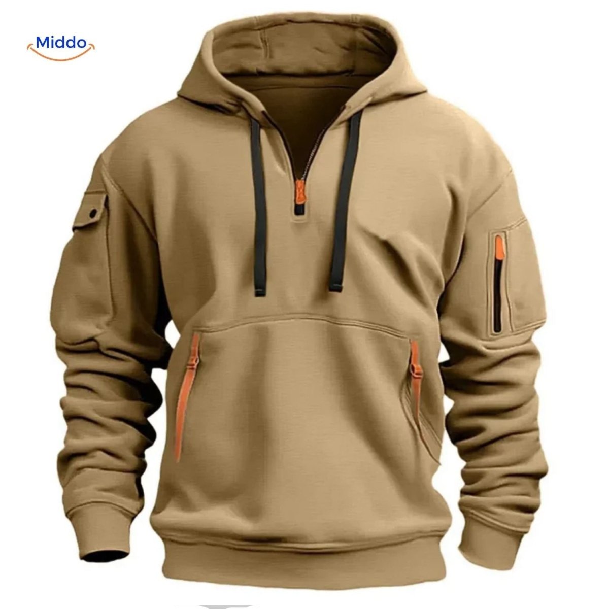 Thom™ Hooded Pullover | Comfort, Duurzaam, Stijlvol en Praktisch - odelly.nl