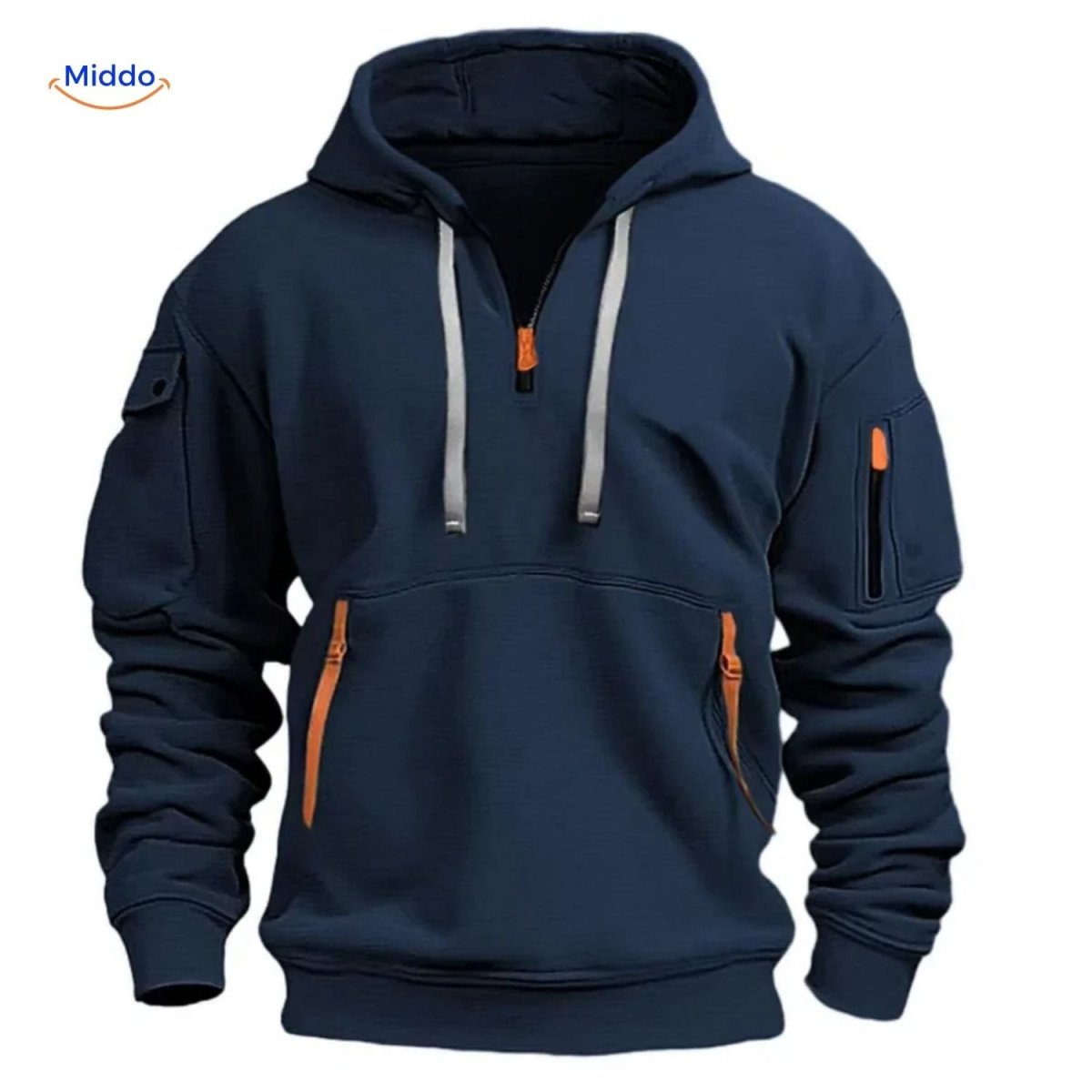 Thom™ Hooded Pullover | Comfort, Duurzaam, Stijlvol en Praktisch - odelly.nl