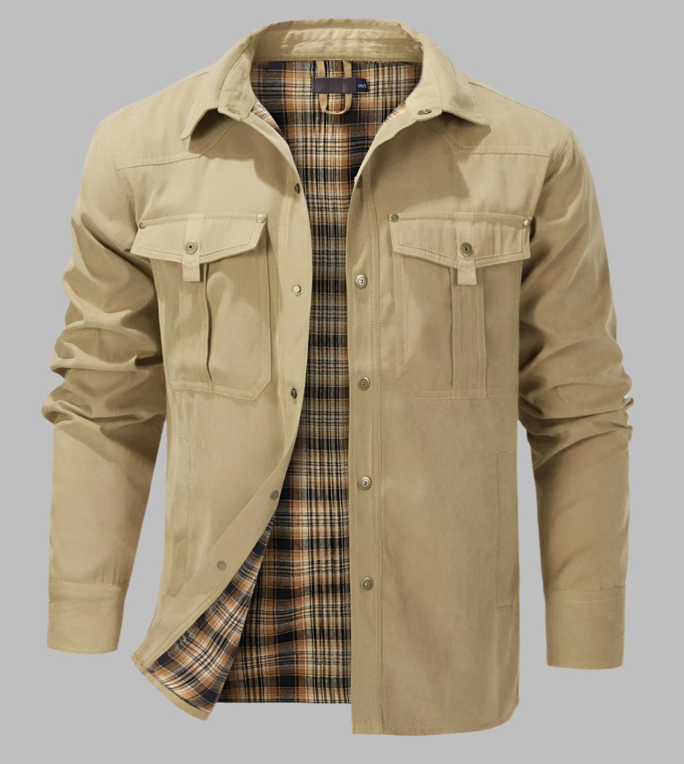 Tomson Denim Overhemd | Flanellen gevoerd spijkerjack voor heren - odelly.nl