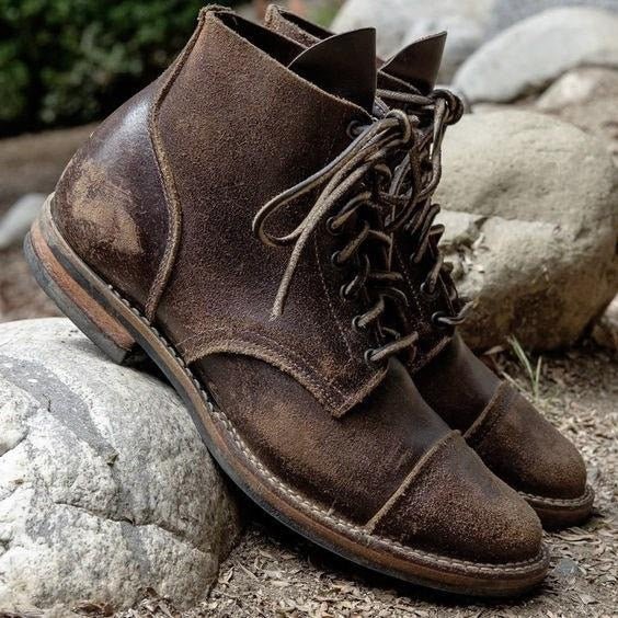 Tomson Laarzen | Stijlvolle leren veterschoenen met klassiek ontwerp voor mannen - odelly.nl