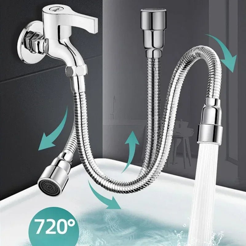 Universal Flexible Adjustable Kitchen Faucet Extender Nozzle - odelly.nl