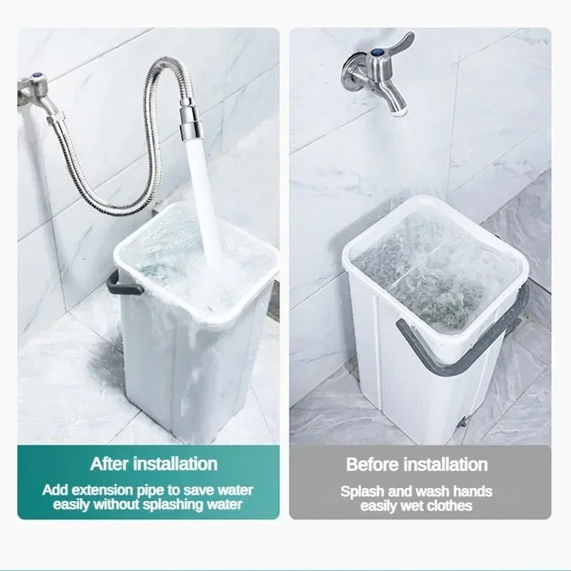 Universal Flexible Adjustable Kitchen Faucet Extender Nozzle - odelly.nl