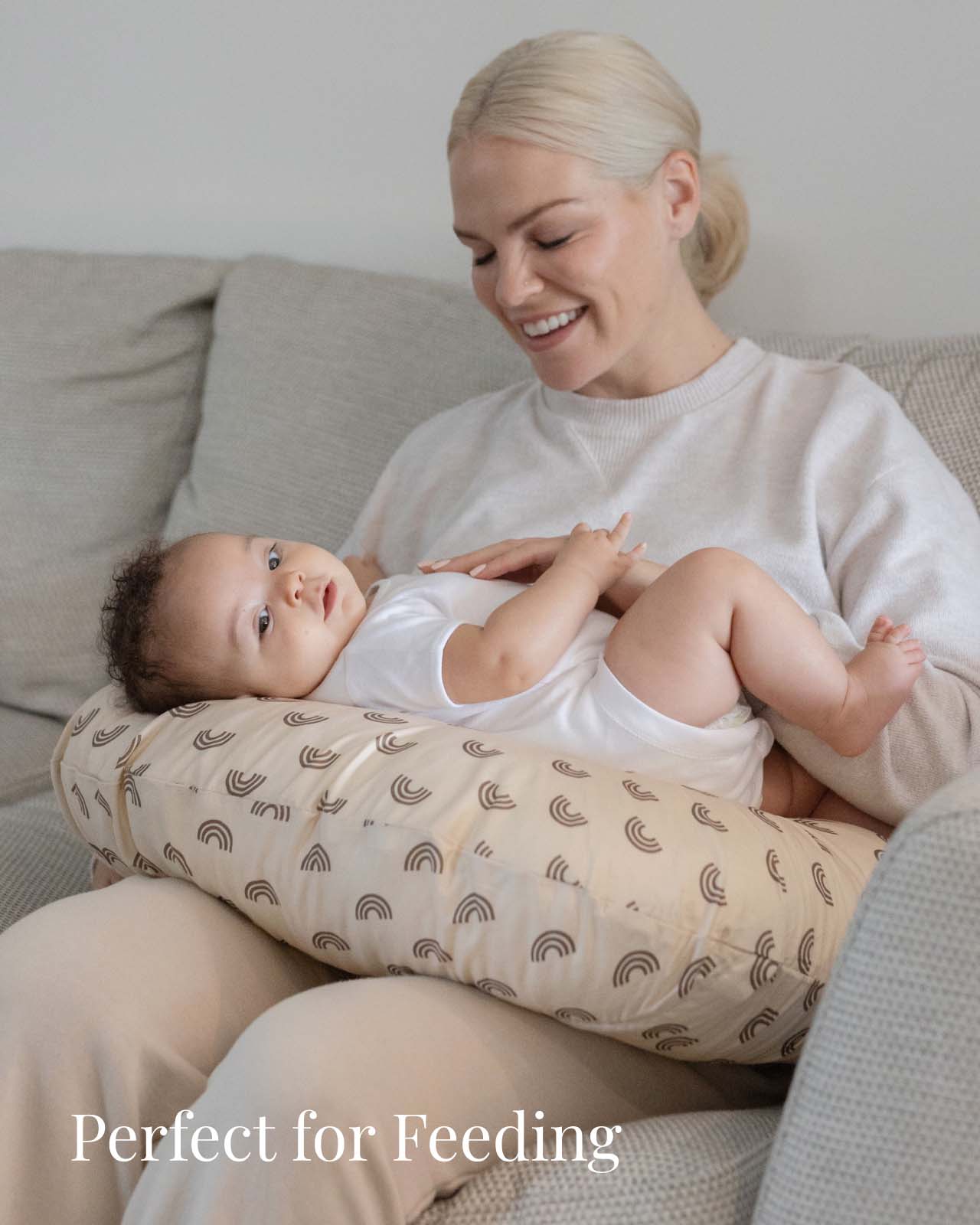 BABYGO® Rainbow Nursing Pillow