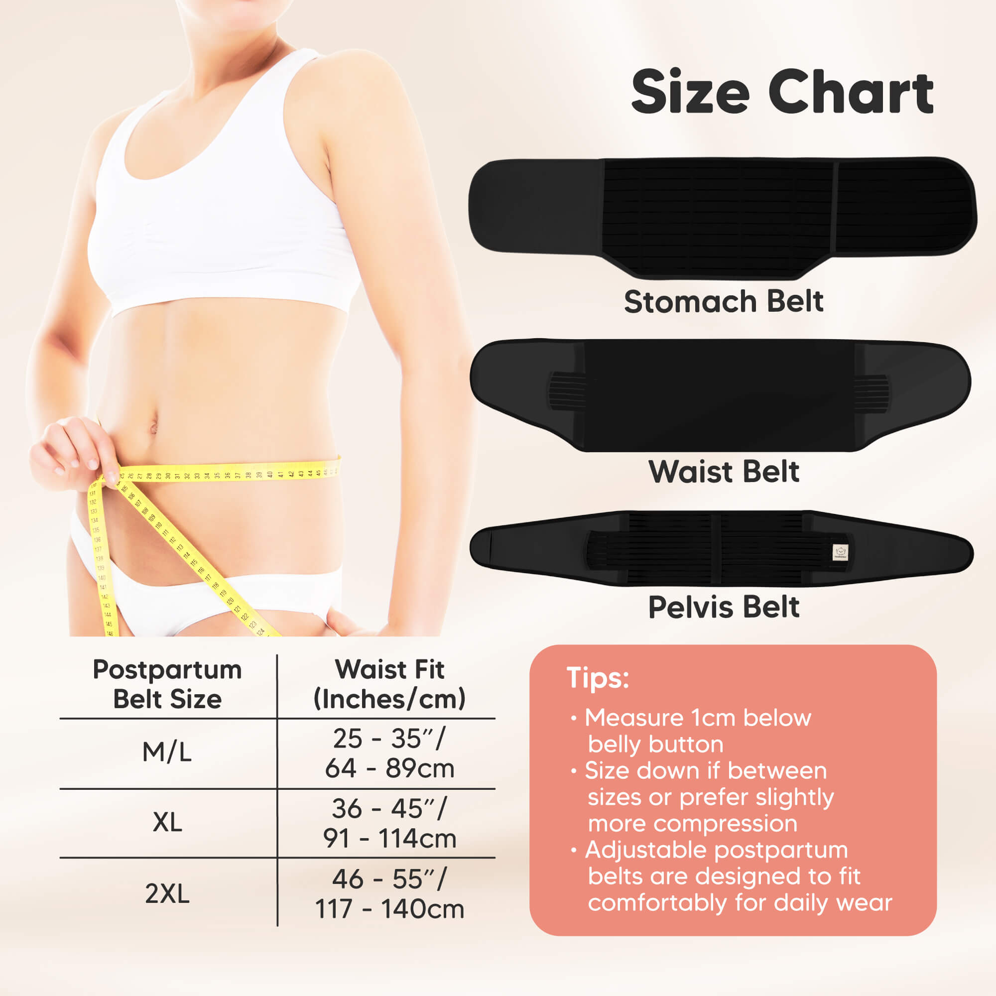 Revive 3-in-1 Postpartum Recovery Support Belt
