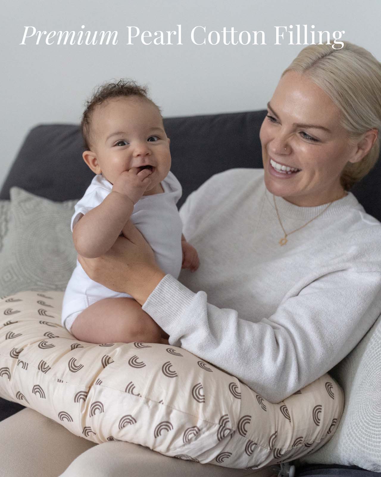 BABYGO® Rainbow Nursing Pillow