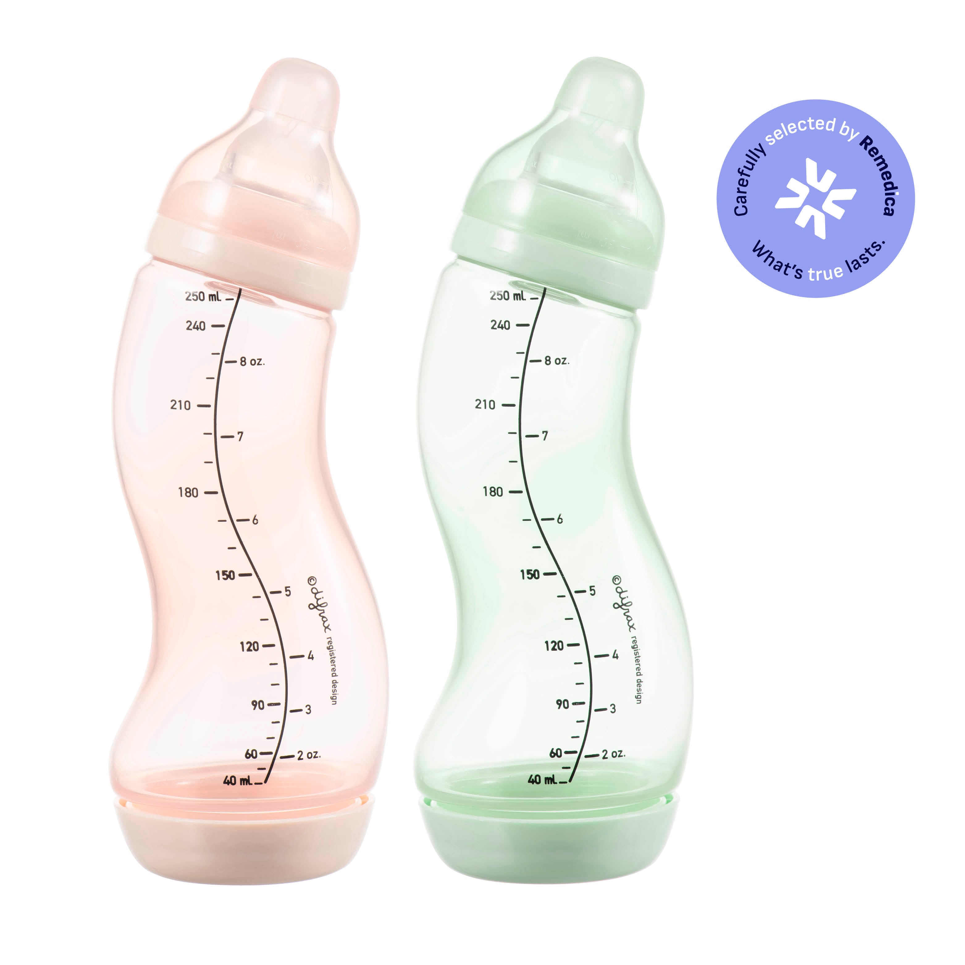 Doublepack S-babyfles Natural 250 ml