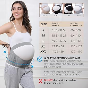 What is the NeoTech Care Pregnancy Support Maternity Belt designed for?                        
                            What size is the NeoTech Care Maternity Belt and how do I choose the right fit?