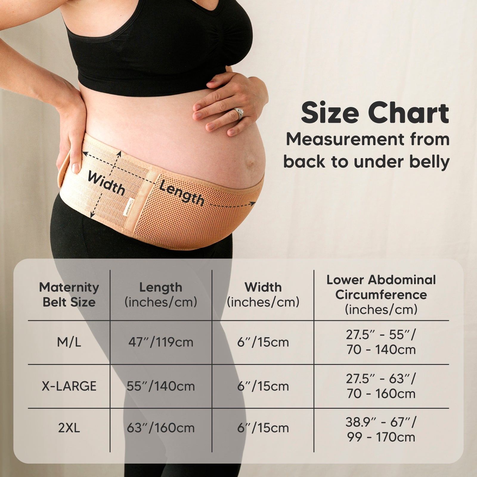 Maternity Belt Bundle [2 Maternity Belts + 1 Postpartum Belt + Free Gift]