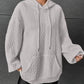 Nikki Hoodie | Warme elegante oversized hoodie met kabeldesign en capuchon - odelly.nl
