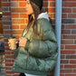 Nikki Puffer | Oversized padded puffer voor dames - odelly.nl
