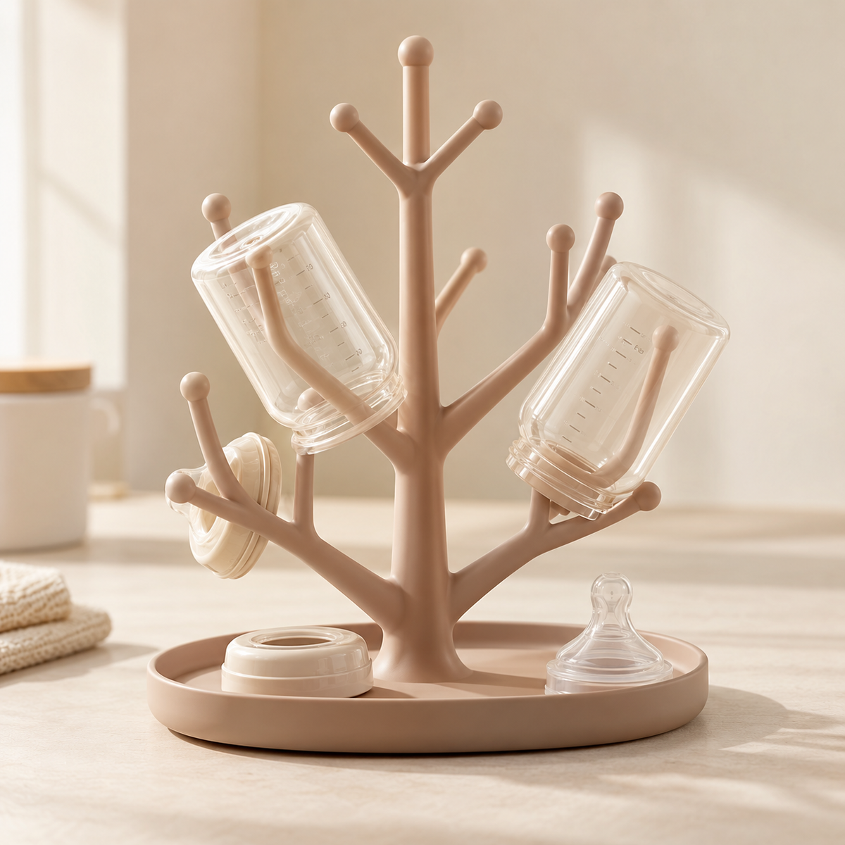 Béaba flessenrek in Odelly beige productstijl
