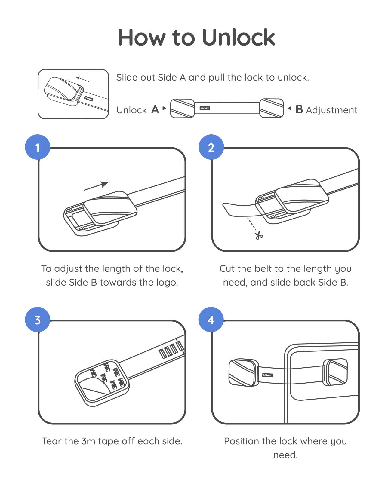 BABYGO® Child Safety Straps